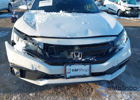 2021 Honda Civic Sport из США, поврежденный, VIN 2HGFC2F80MH538582